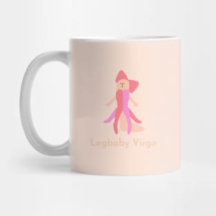 Legbaby Virgo | Zodiac | Cute | Funny | Weird | Gift | Minimalist | Star Sign | Astrology | Mug